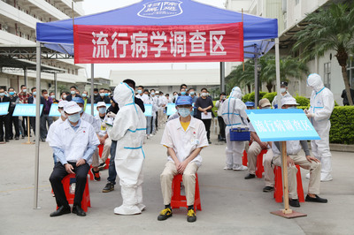 桥头开展密闭(半密闭)空间企业新冠肺炎疫情应急演练